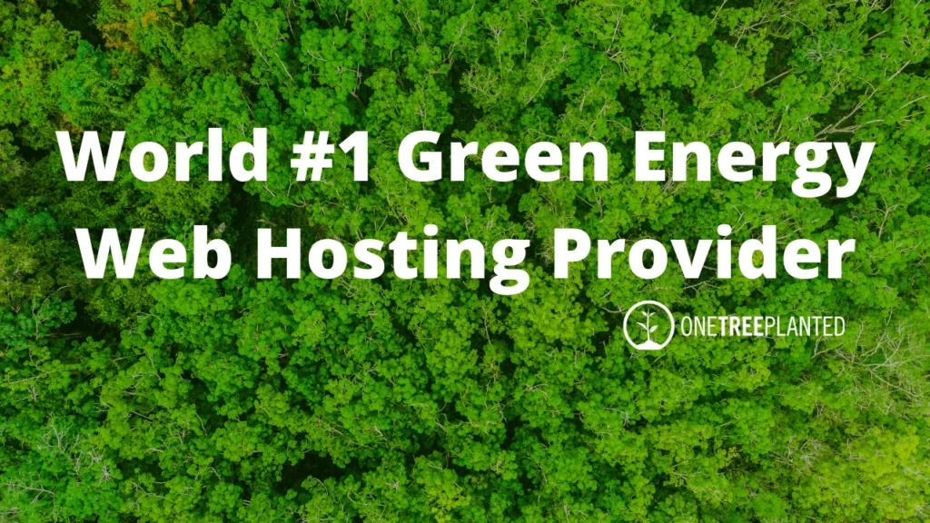 World 1st Green Energy Web Hosting Provider